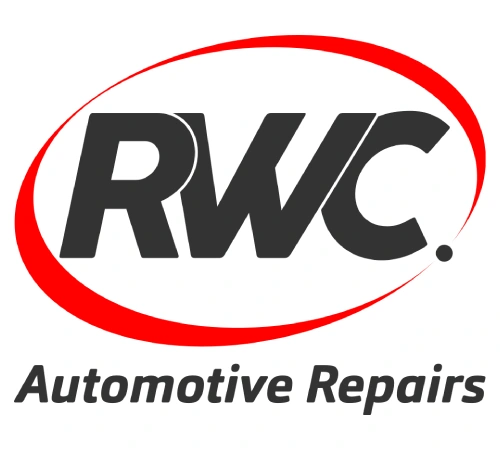 RWC Automotive Repairs logo for roadworthy inspections and mechanical repairs in Sunshine North