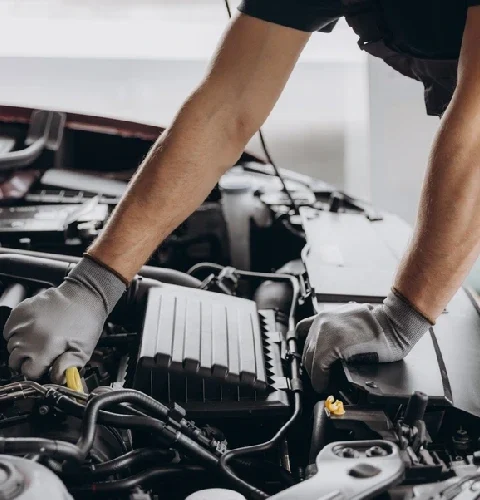 Roadworthy inspection being completed for a customer needing urgent certification