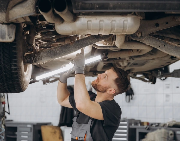 Customer approving repair work after receiving a clear explanation